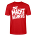 Berlin Shirt mit echt Berliner Spruch-DIT MACHT URST LUNTE-Unisex BIO T-Shirt - Rot