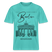 BERLIN Souvenir-Relaxed Fit Unisex Bio-T-Shirt - Poolblau