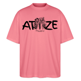 Atze-Oversized Unisex Bio T-Shirt - Pink 