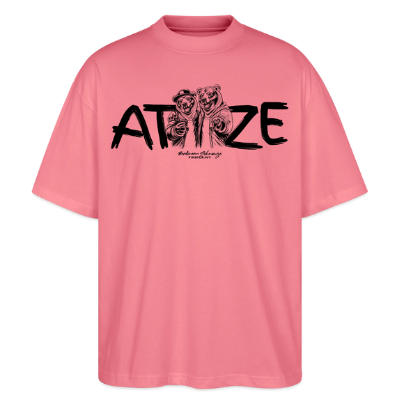 Atze-Oversized Unisex Bio T-Shirt - Pink 