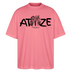 Atze-Oversized Unisex Bio T-Shirt - Pink 