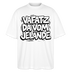 Berliner Schnauze-VAFATZ DA VOM JELÄNDE-Oversized Unisex Bio T-Shirt - Weiß
