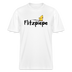 DIE FLITZPIEPE - Relaxed Fit Unisex Bio-T-Shirt - Weiß