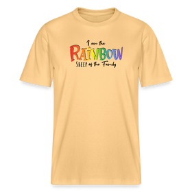 PRIDE 'REGENBOGENSCHAF'Relaxed Fit Unisex Bio-T-Shirt - Hellgelb