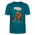 Berliner Bär Shirt-JEH MIR NICH UFFN SENKEL-Unisex T-Shirt - Ozeanblau