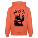 TACHCHEN BERLINER - Unisex Bio-Hoodie-backprint - Hellrot