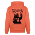 TACHCHEN BERLINER - Unisex Bio-Hoodie-backprint - Hellrot