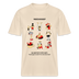 MESCHUGGE?- Relaxed Fit Unisex Bio-T-Shirt - Naturweiß