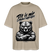 Dit is mir SCHNURZPIEPEOversized Unisex Bio T-Shirt - Steingrau