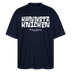KANNSTE KNICKEN-Oversized Unisex Bio T-Shirt mit echt Berliner Schnauze - Navy