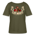 JIBT NÜSCHT-Anti-Geschenke-Rundhals Frauen Bio-T-Shirt - Khaki