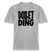 Berliner Schnauze-DOLLET DING- RELAXED FIT Unisex Organic T-Shirt - Grau meliert