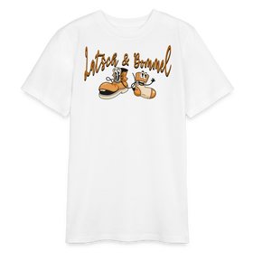 LATSCH UND BOMMEL - Bio Teenager T-Shirt - Weiß