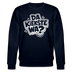 DA KIEKSTE WA?-Unisex Bio-Sweatshirt mit Berliner Schnauze - Navy