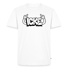 Berliner Spruch-ICKE-Männer Premium T-Shirt - Weiß