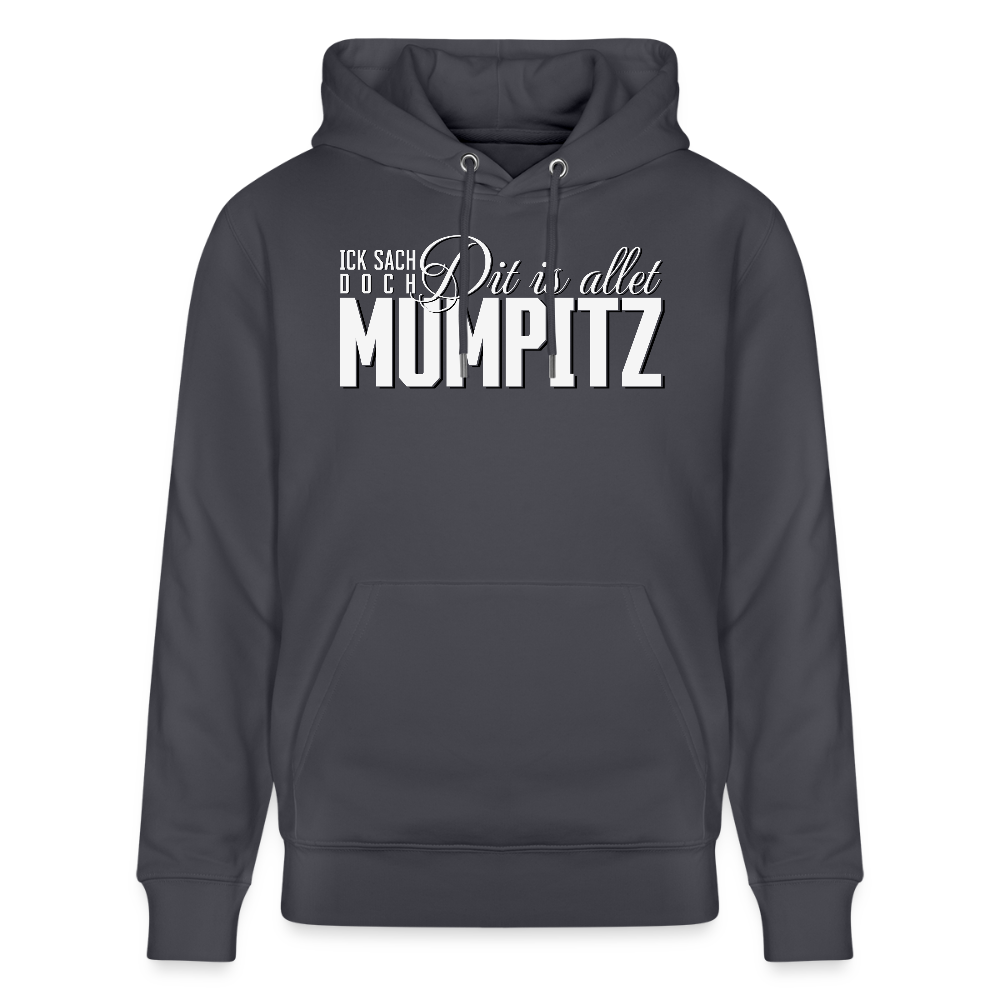 MUMPITZ-Unisex Bio-Hoodie-dunkel - Indigoblau