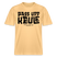 Berliner Spruch-PASS UFF KEULE- RELAXED FIT Unisex Organic T-Shirt - Hellgelb