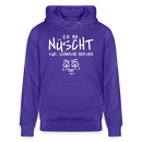ICK BIN NÜSCHT FÜR SCHWACHE NERVEN-Unisex Bio-Hoodie - Purple Love 