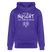 ICK BIN NÜSCHT FÜR SCHWACHE NERVEN-Unisex Bio-Hoodie - Purple Love 