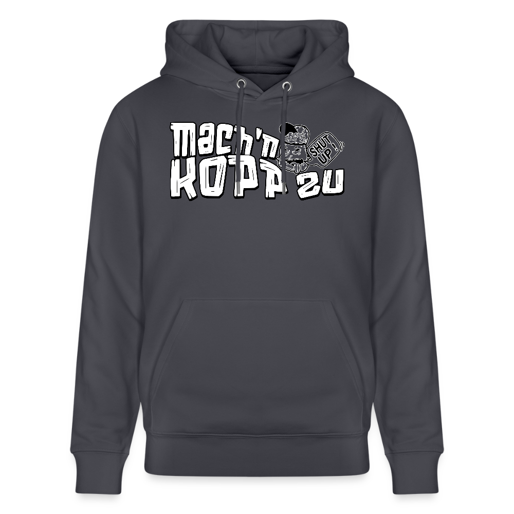 MACH'N KOPP ZU-Unisex Bio-Hoodie II - Indigoblau