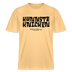 KANNSTE KNICKEN- RELAXED FIT Unisex Organic T-Shirt mit echt Berliner Schnauze - Hellgelb