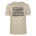 Berliner Spruch-VAFATZ DA VOM JELÄNDE-Unisex T-Shirt BIO - Beige