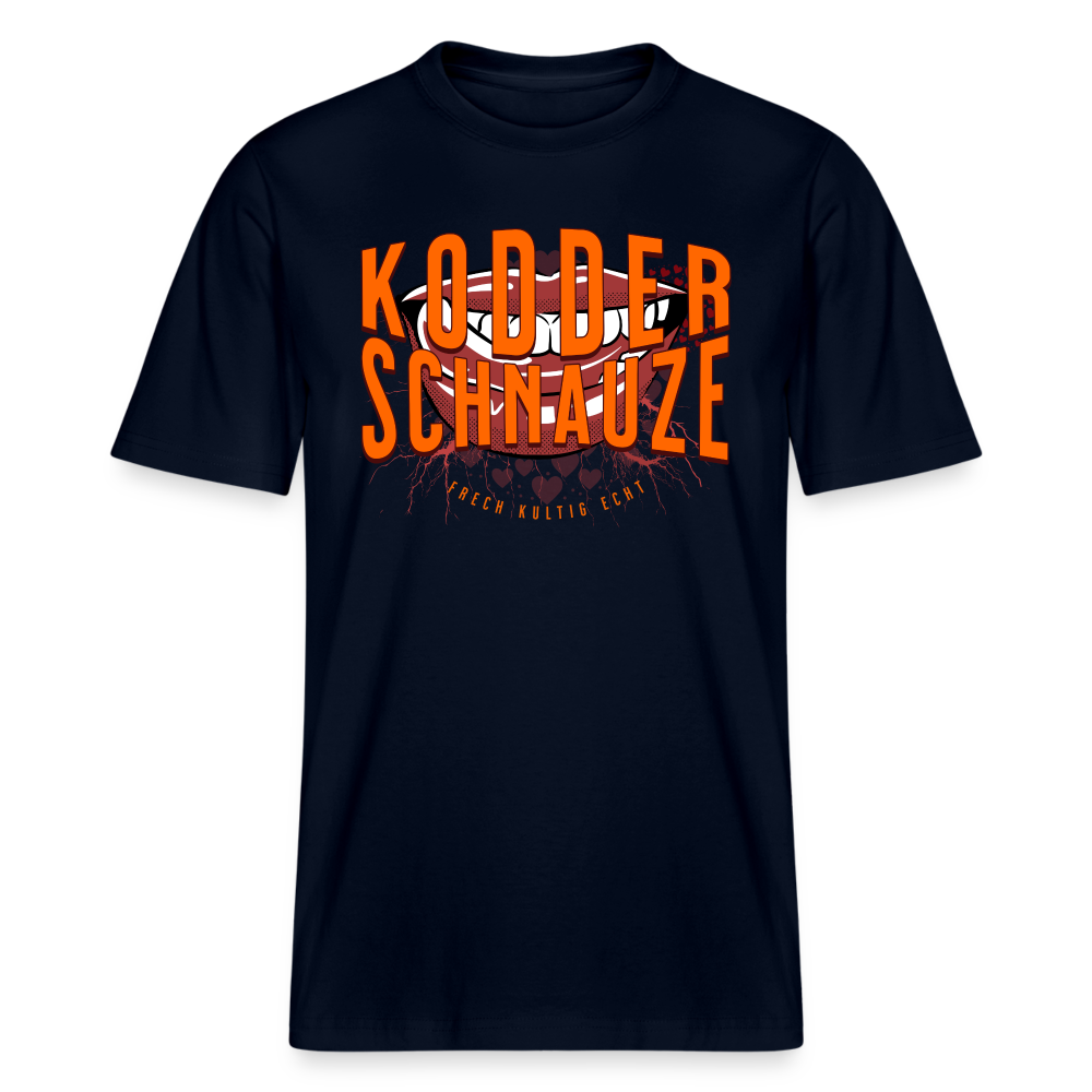 KODDERSCHNAUZE - Relaxed Fit Unisex Bio-T-Shirt - Navy