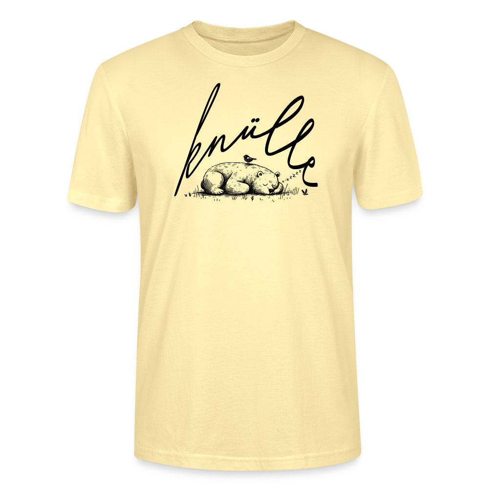 KNÜLLE - Unisex BIO T-Shirt - Creme