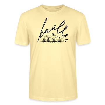 KNÜLLE - Unisex BIO T-Shirt - Creme