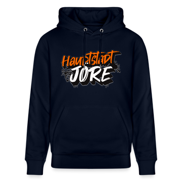 HAUPTSTADTJÖRE-Unisex Bio-Hoodie - Navy