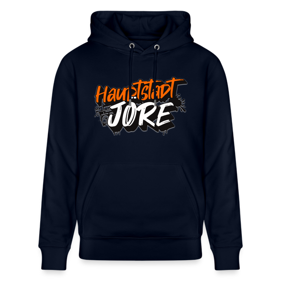 HAUPTSTADTJÖRE-Unisex Bio-Hoodie - Navy