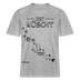 Weihnachten in Berlin 25-JIBT NÜSCHT-unisex Relaxed Fit Bio-T-Shirt II - Grau meliert