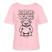 Berlin Shirt mit Berliner Bär-IS DIT NE DEMSE-Rundhals Frauen Bio-T-Shirt - Hellrosa