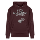 BERLINER EFFIZIENZ-'Dit Lob'-Unisex Bio-Hoodie - Maroon