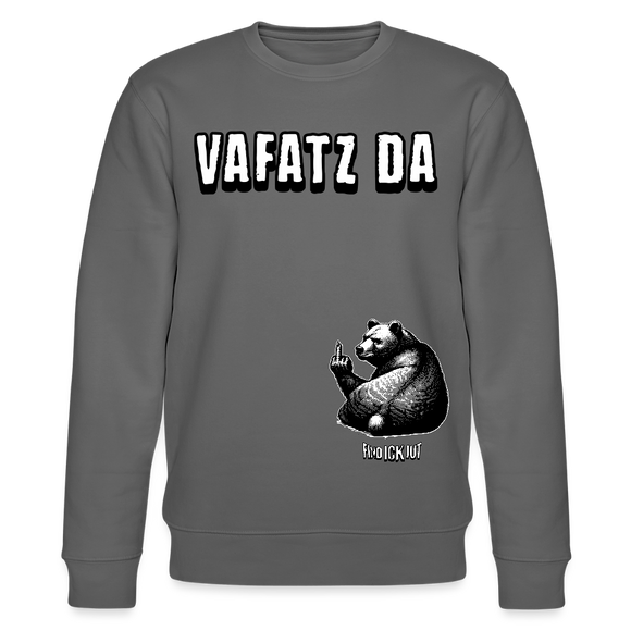 VAFATZ DA-Unisex Bio-Sweatshirt - Anthrazit