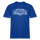 Berliner Spruch-FISIMATENTEN-RELAXED FIT Unisex BIO T-Shirt II - Dunkelblau