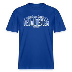Berliner Spruch-FISIMATENTEN-RELAXED FIT Unisex BIO T-Shirt II - Dunkelblau