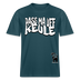 pass ma uff keule-Relaxed Fit Unisex Bio-T-Shirt II - Dunkles Petrol