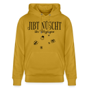 JIBT NÜSCHT in Berlin zu Weihnachten-Unisex Bio-Hoodie - Ocker