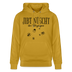 JIBT NÜSCHT in Berlin zu Weihnachten-Unisex Bio-Hoodie - Ocker
