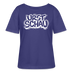 Ostalgie-Rundhals Frauen Bio-T-Shirt-URST SCHAU - Dämmerung