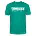 witziges Berlin Shirt-PFANNKUCHEN, NICH BERLINER-Unisex T-Shirt BIO - Blaugrün