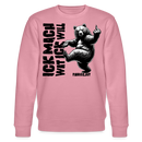 ICK MACH WAT ICK WILL-Unisex Bio-Sweatshirt - Lila Traum