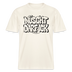 Berlin Shirt-NÜSCHT DARF ICK-RELAXED FIT Unisex Organic T-Shirt - Naturweiß 