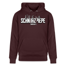 SCHNURZPIEPE-Unisex Bio-Hoodie - Maroon