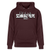 SCHNURZPIEPE-Unisex Bio-Hoodie - Maroon