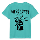 MESCHUGGE - Kinder BIO T-Shirt - Poolblau
