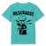 MESCHUGGE - Kinder BIO T-Shirt - Poolblau
