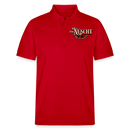 Weihnachten Berlin-JIBT NÜSCHT IHR FLITZPIEPEN-Unisex Bio-Poloshirt - Rot