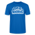 DIT IS KNORKE-Unisex T-Shirt Bio mit Berliner Schnauze - Pfauenblau